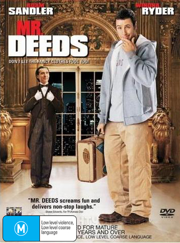 Mr Deeds on DVD image
