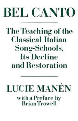 Bel Canto by Lucie Manen image