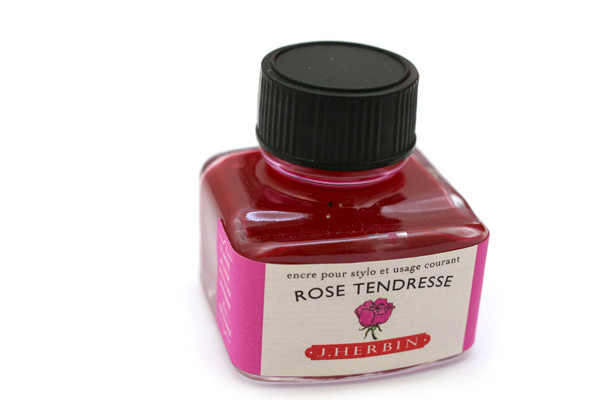 J Herbin: Fountain Pen Ink - Rose Tendresse (30ml)