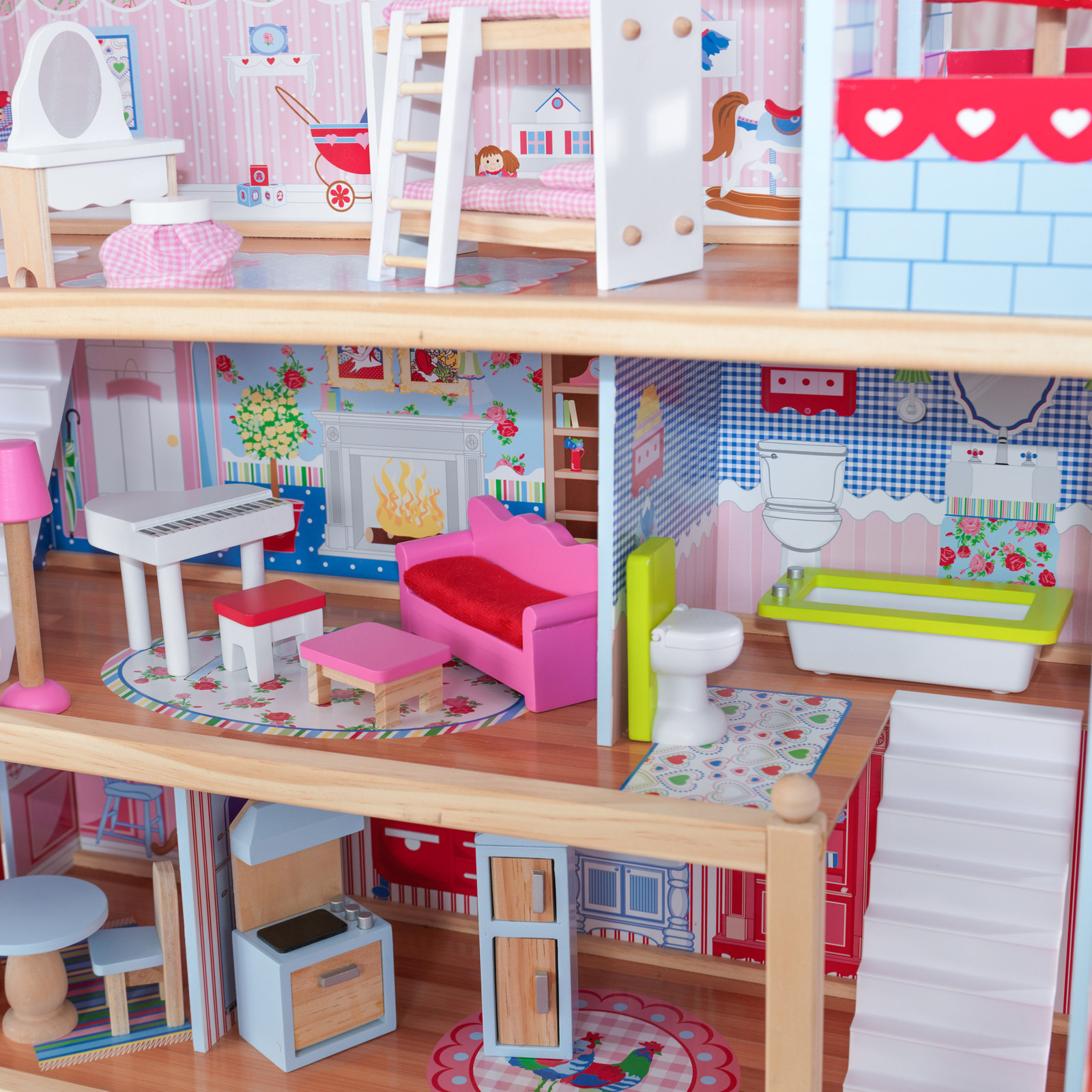 Buy KidKraft Chelsea Doll Cottage Dollhouse at Mighty Ape NZ