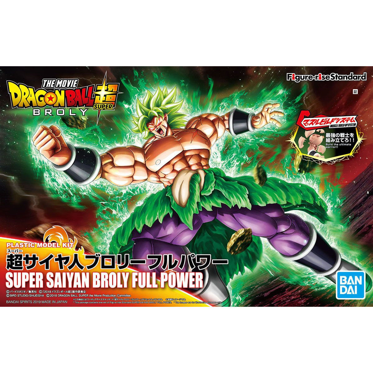 Super Sayian Broly Full Power - Model Kit image