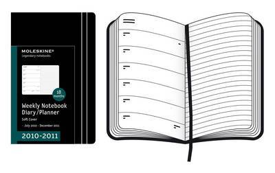 2011 Moleskine Extra Large Weekly Notebook 18 Months Soft by Moleskine image