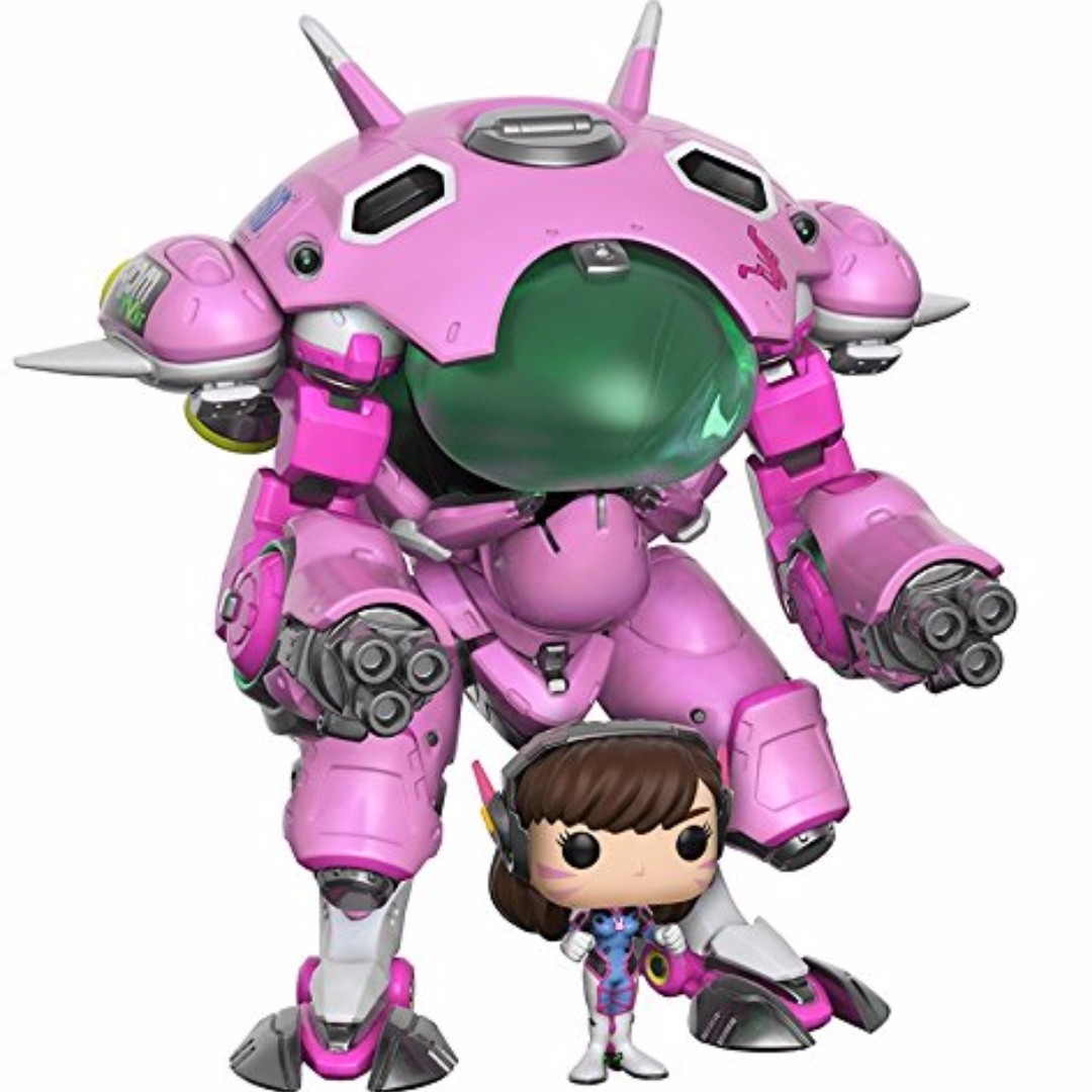 Overwatch – D.VA & Meka 6" Pop! Vinyl Figure image