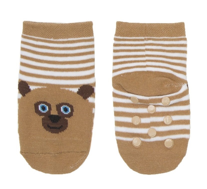 Brown Bear: Children's Socks - 0-12 Months (4 Pack) image