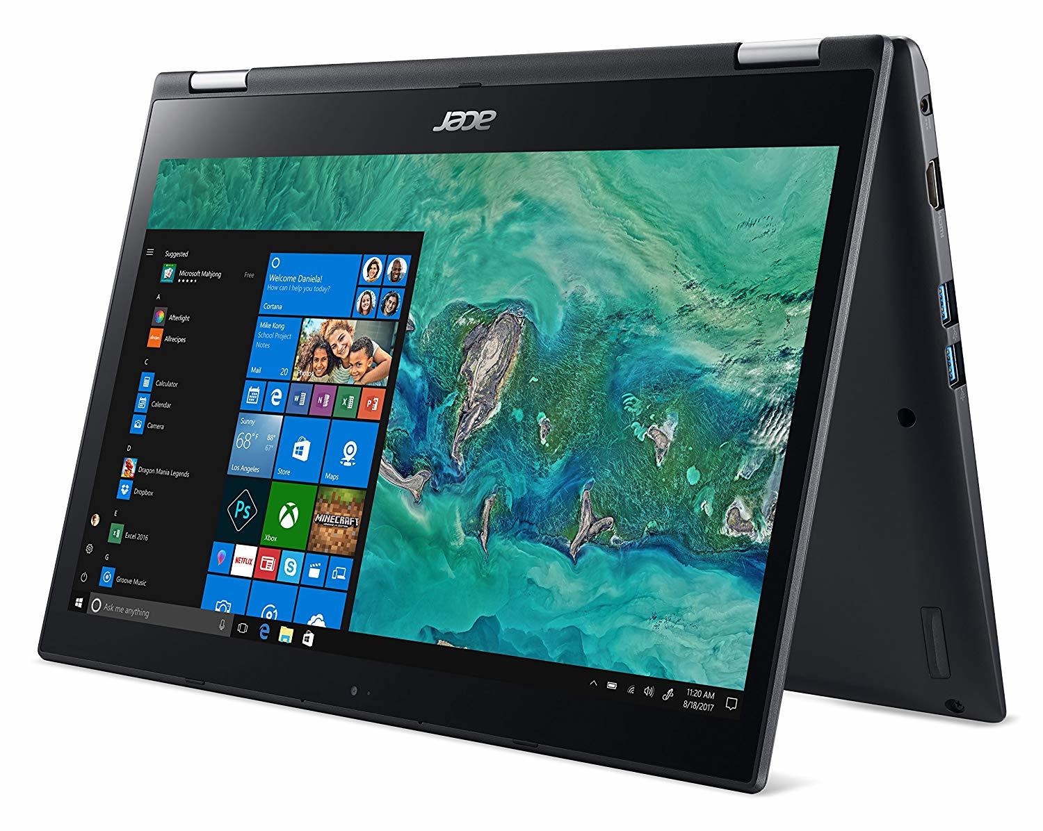 Acer Spin 3 14" i5 4GB RAM 128GB SSD Touch Flip image