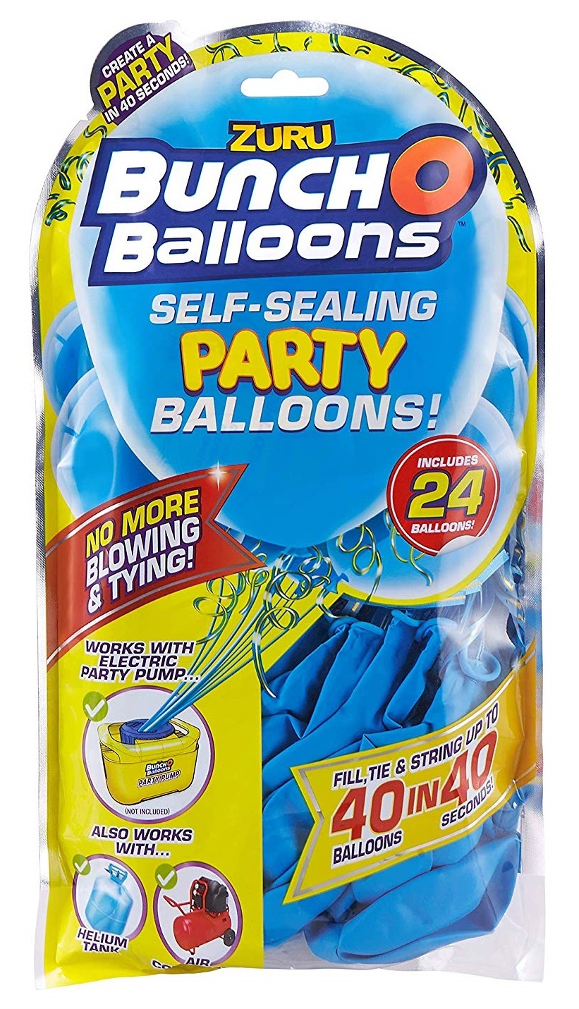 Bunch O' Balloons: Self Sealing Party Balloons - (24 x Blue) image