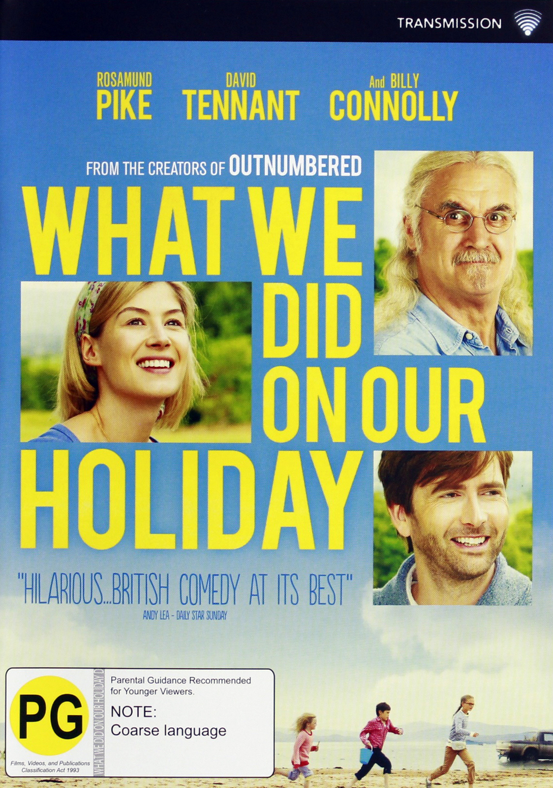 What We Did On Our Holiday on DVD image