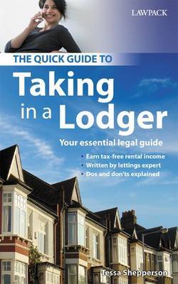 The Quick Guide to Taking in a Lodger by Tessa Shepperson