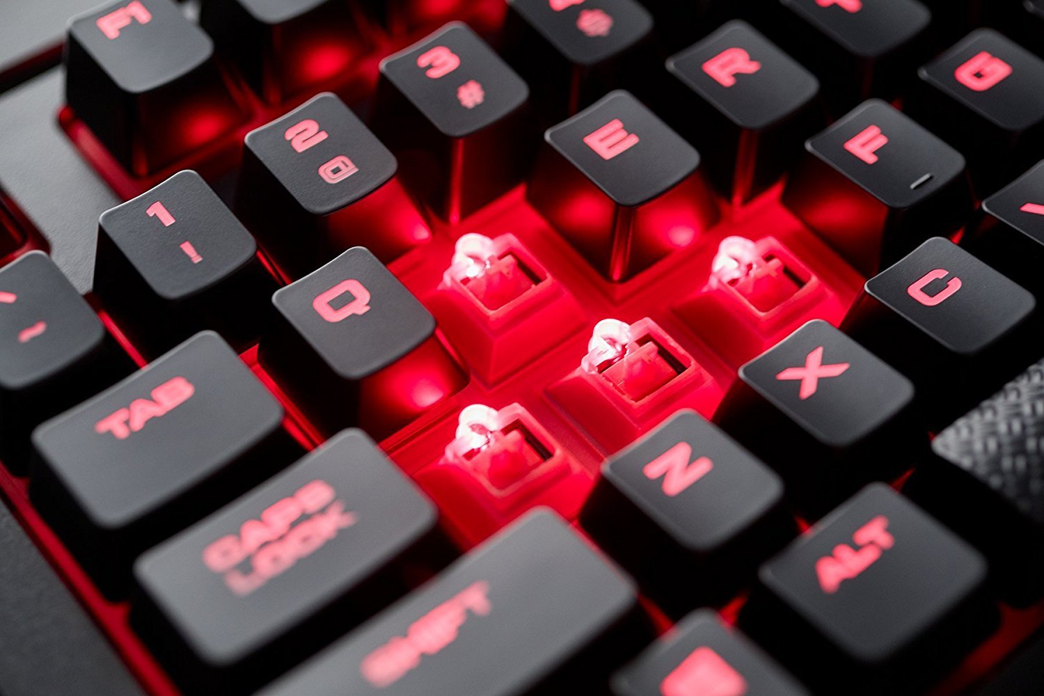 Corsair K68 Mechanical Gaming Keyboard (Cherry MX Red) for PC Games image