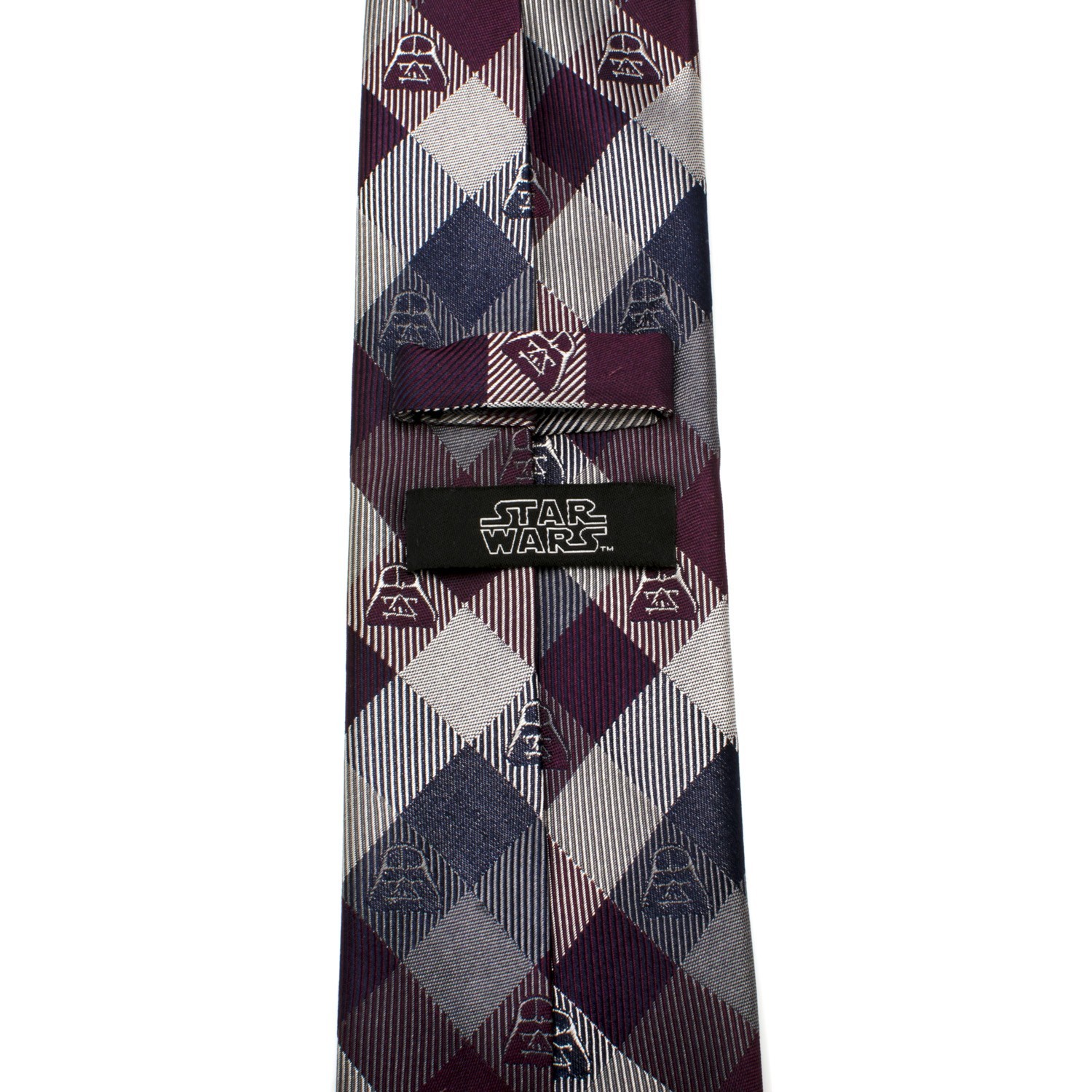 Star Wars: Darth Vader (Plum) - Modern Plaid Tie image