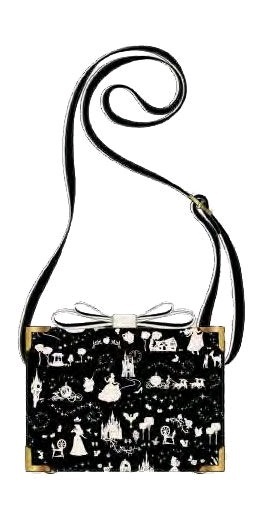 Loungefly: Cinderella - Black & White Box Crossbody image