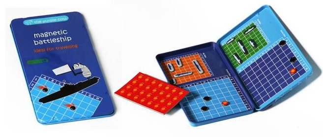 To Go: Magnetic Travel Game - Battleship