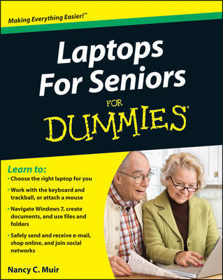 Laptops for Seniors For Dummies on Paperback by Nancy C Muir