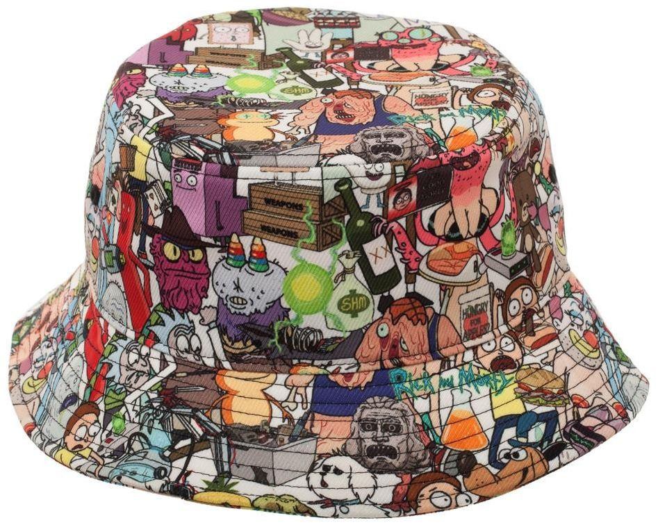 Rick and Morty: All Over Print - Bucket Hat