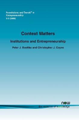 Context Matters by Peter J Boettke image