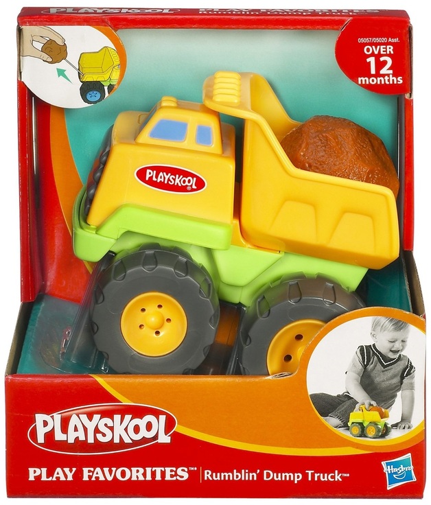 playskool rumblin dump truck