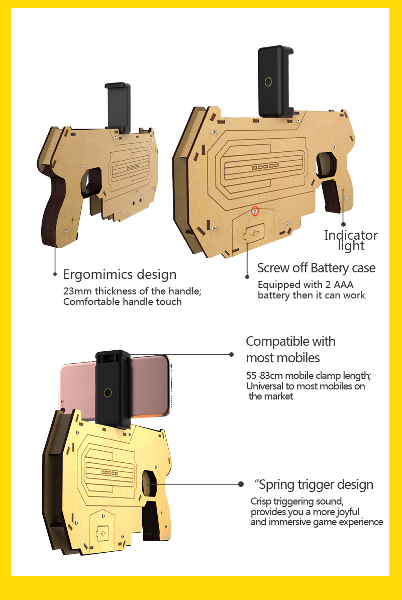 Battle Gun - Augmented Reality Gaming & Entertainment Gun image