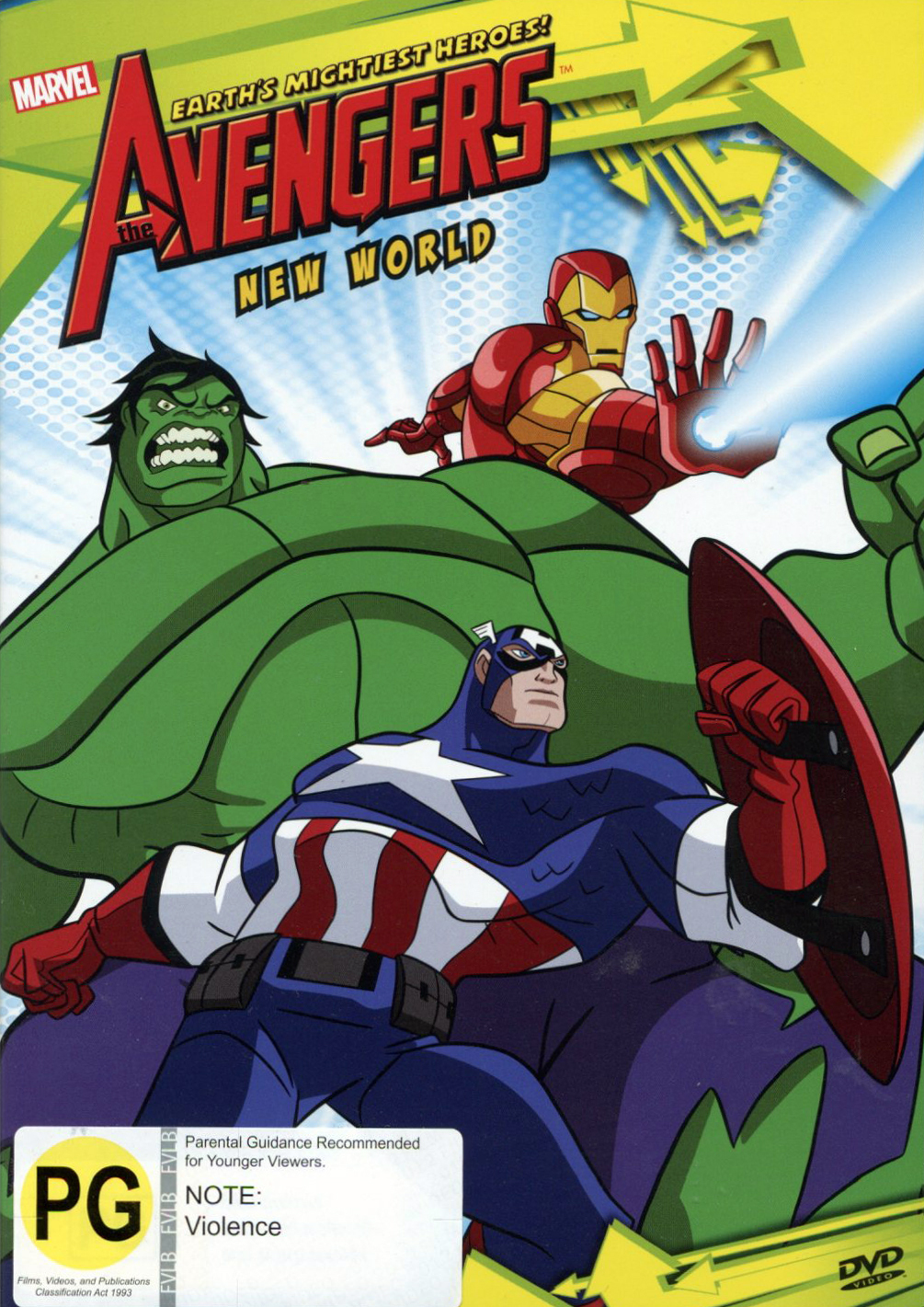 The Avengers: New World on DVD image