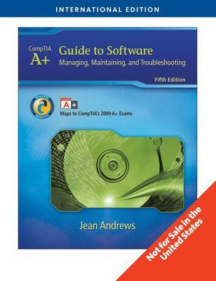 A+ Guide to Software by Jean Andrews image