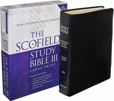 Scofield Study Bible III-NIV-Large Print image