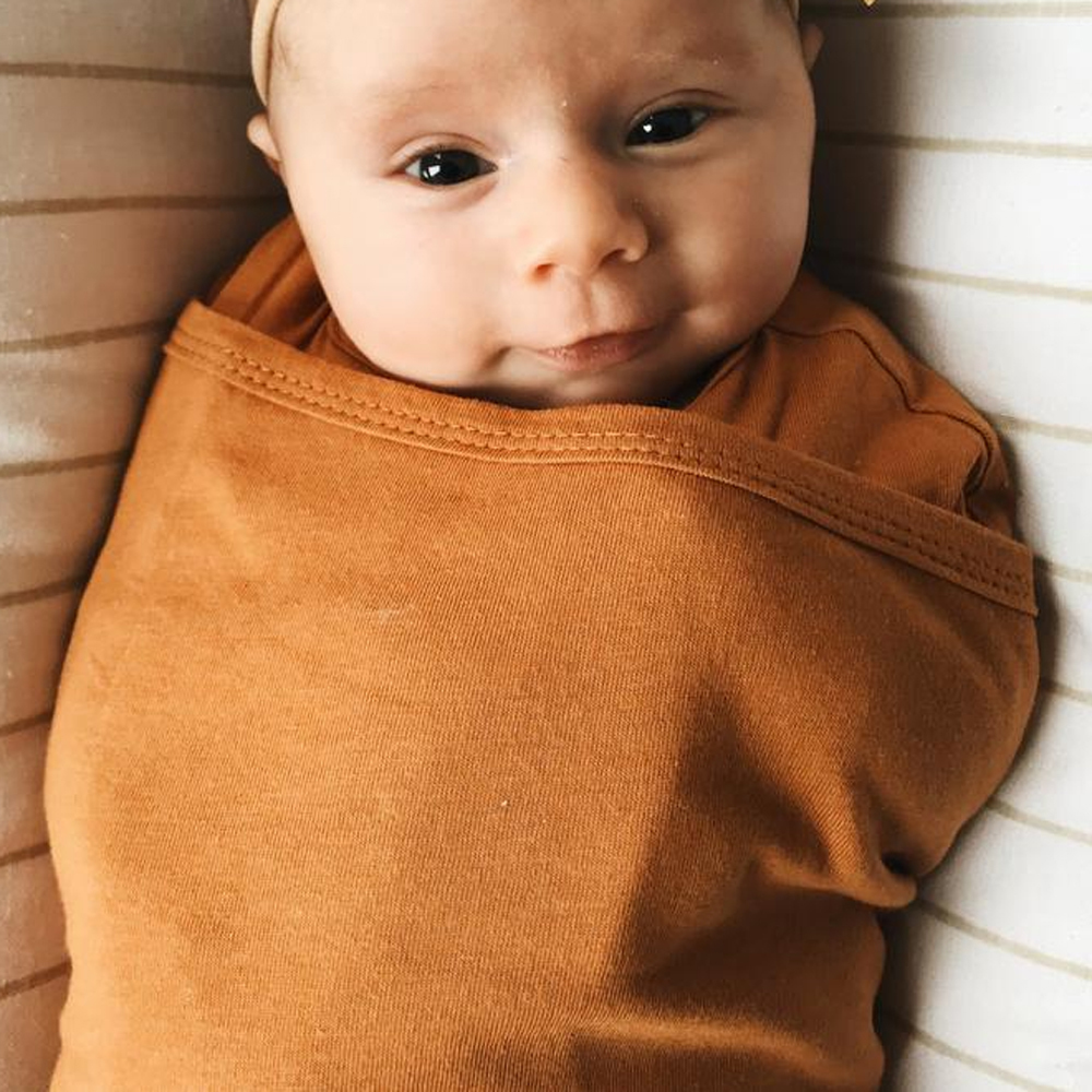 Embe Classic 2-Way Swaddle - Burnt Orange image