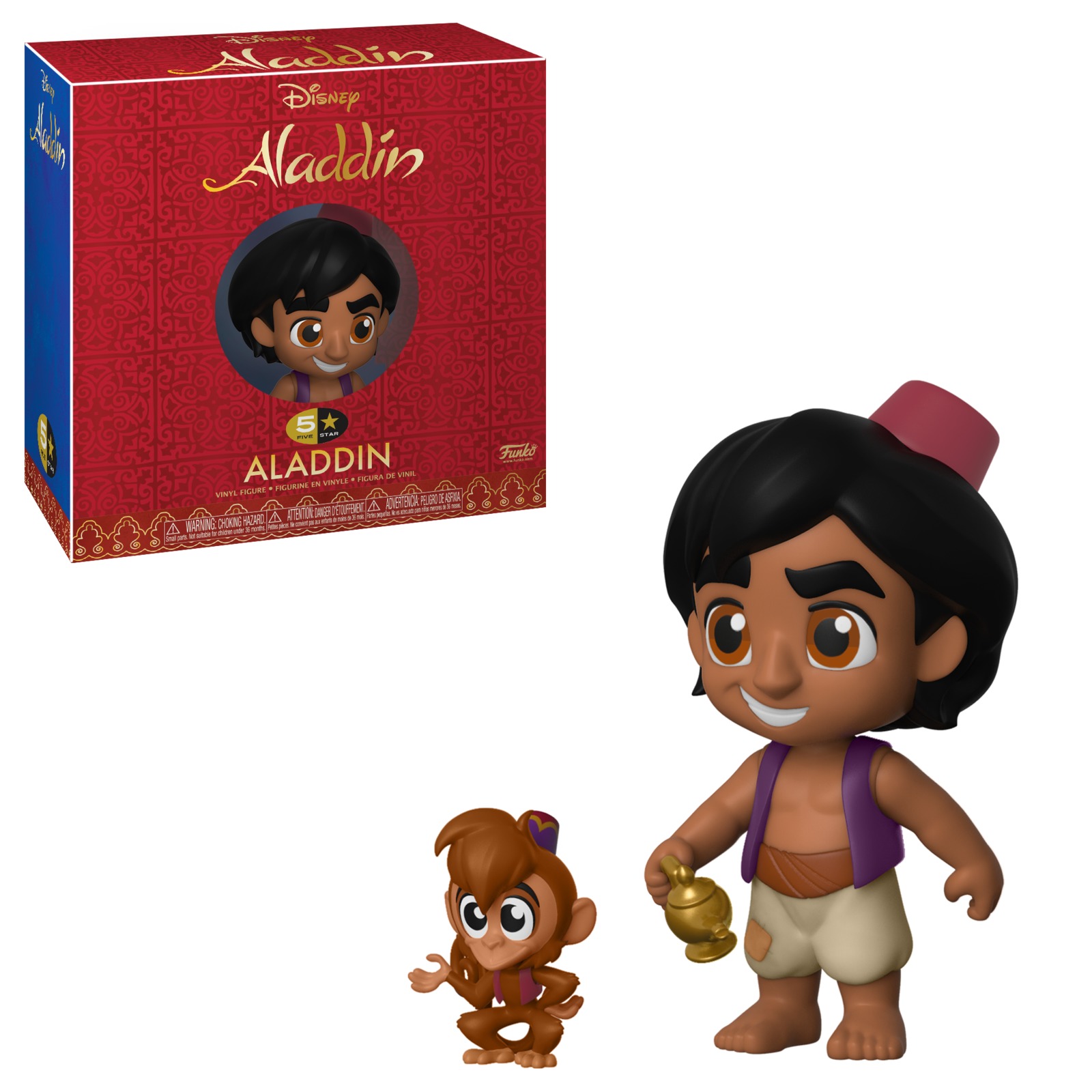 Aladdin: Aladdin with Abu - 5-Star Vinyl Figure image