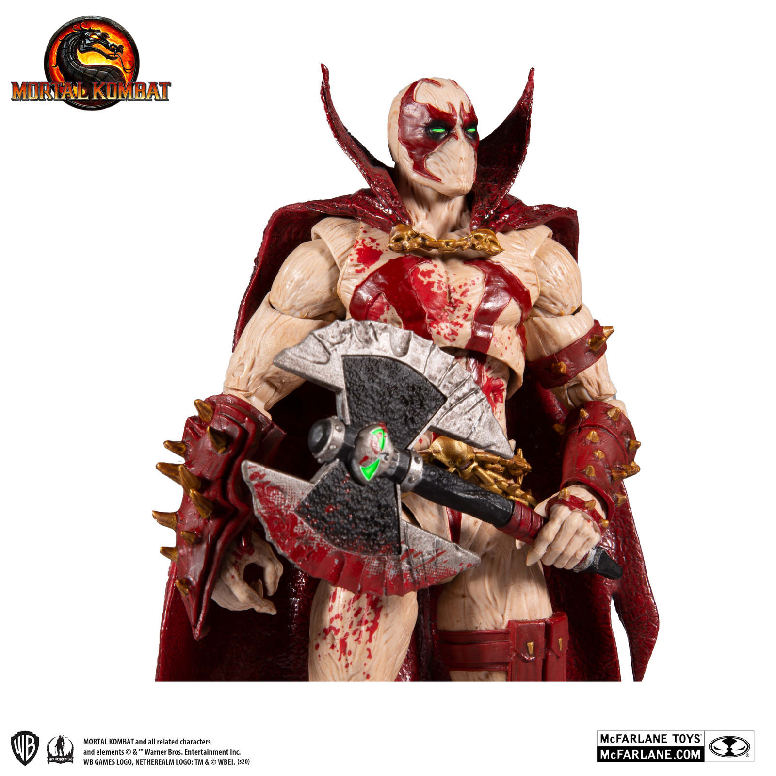 Mortal Kombat: Spawn (Blood Feud Hunter Skin) - 7" Action Figure