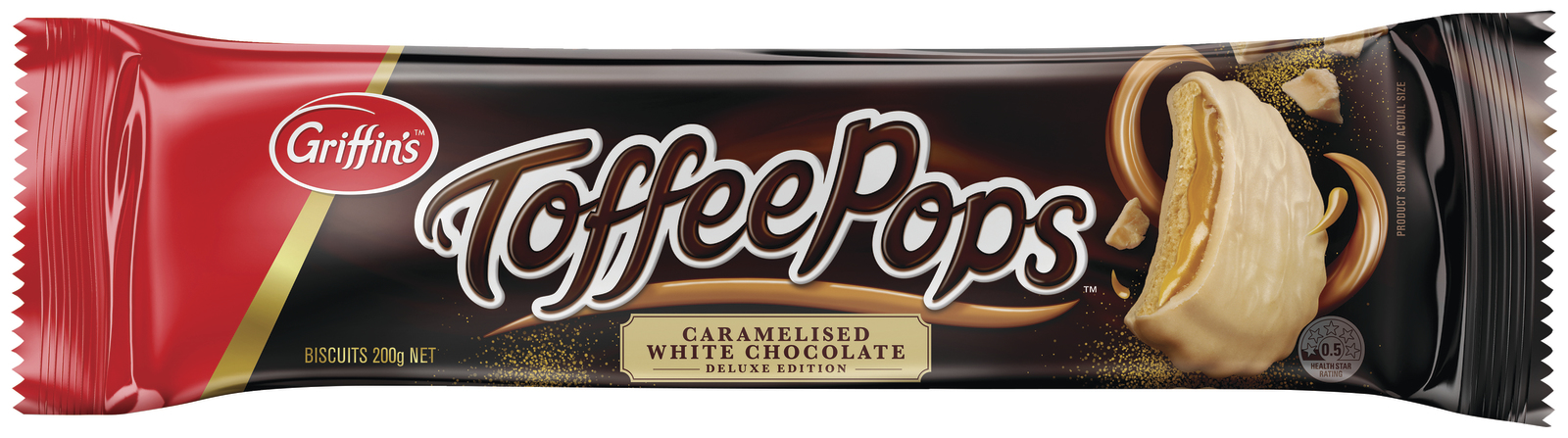 ToffeePops - Caramelised White Chocolate (200g) image