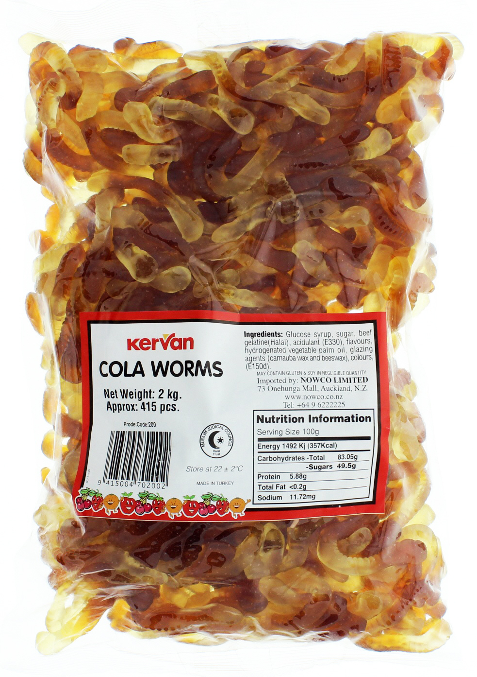 Kervan Cola Worms Bulk Bag 2kg image
