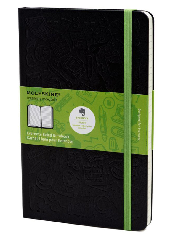 Buy Moleskine Evernote Ruled Smart Notebook at Mighty Ape NZ