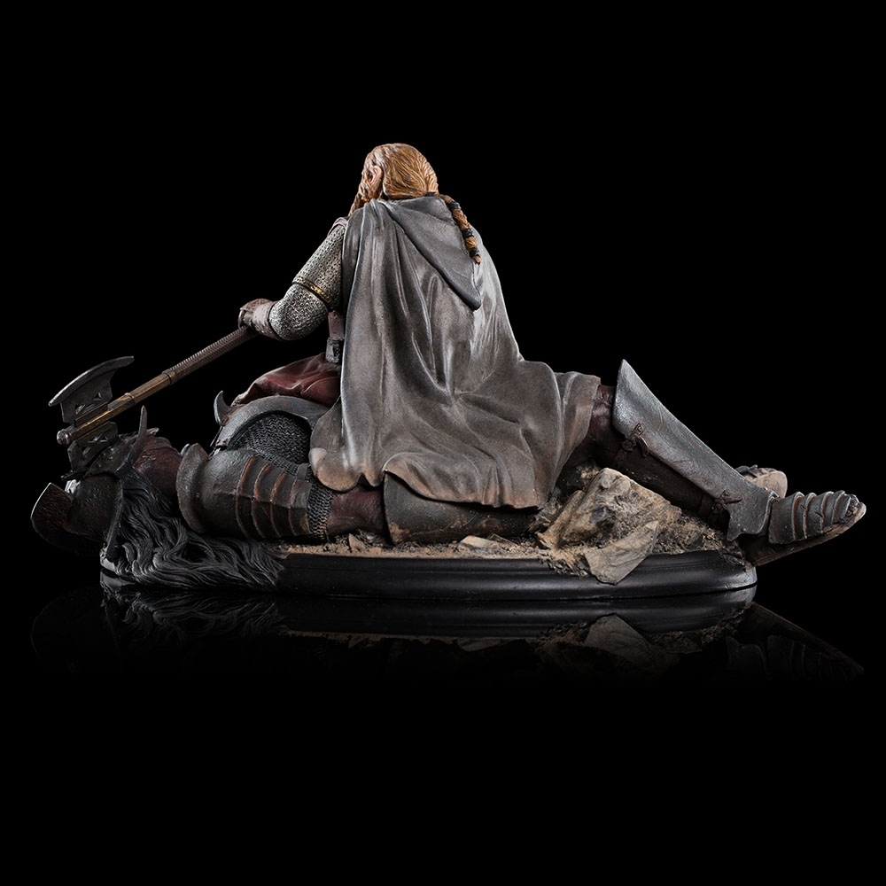 Lord of the Rings: Gimli the Dwarf on Uruk-hai - Miniature Figure image