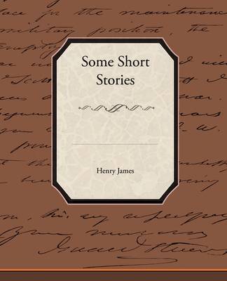 Some Short Stories by Henry James Jr image