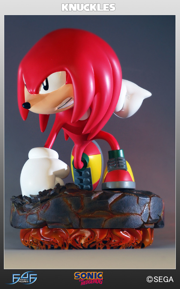 Sonic the Hedgehog 10" Statue - Knuckles the Echidna (Limited Ed. 1500) image