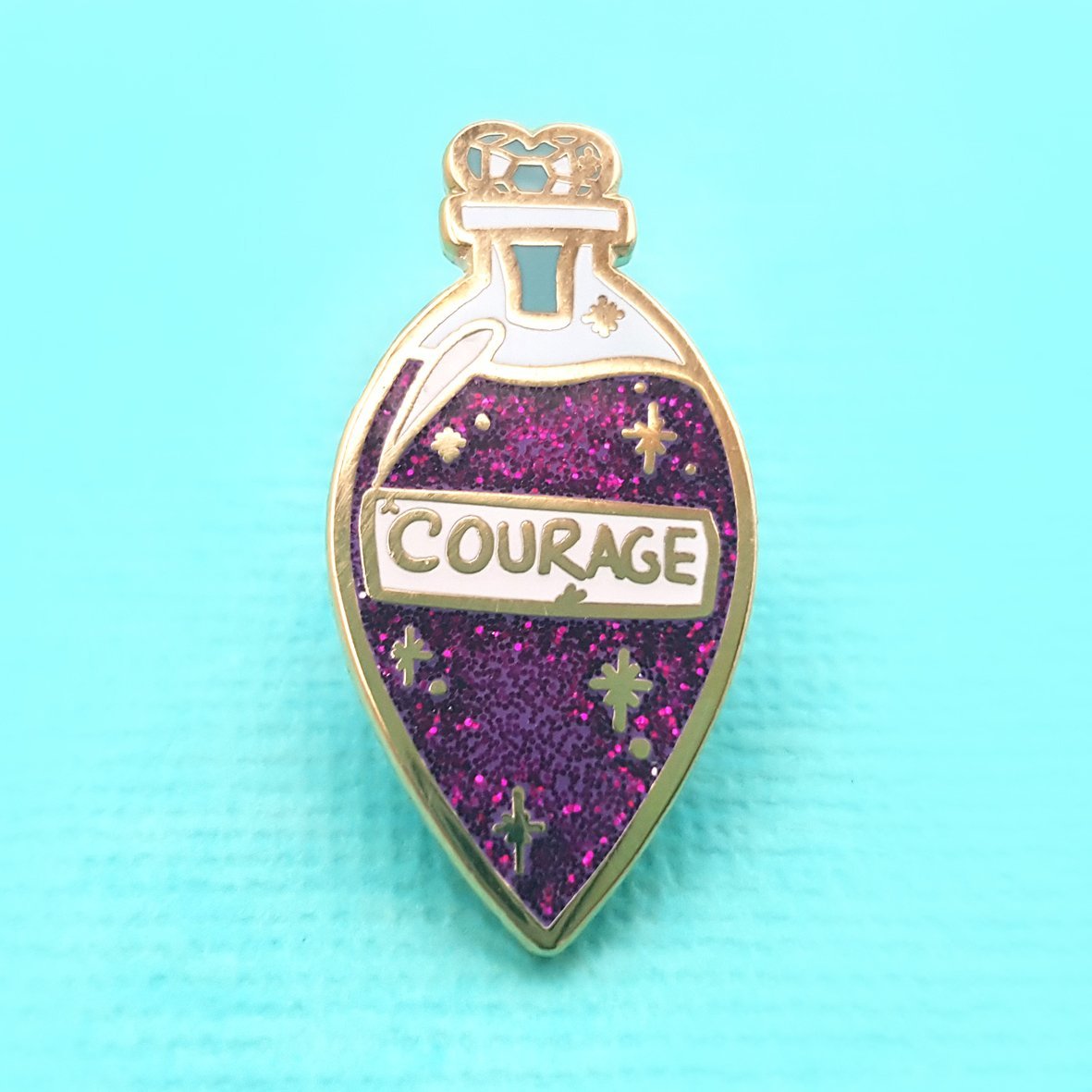 Jubly-Umph Elixir of Courage Lapel Pin image