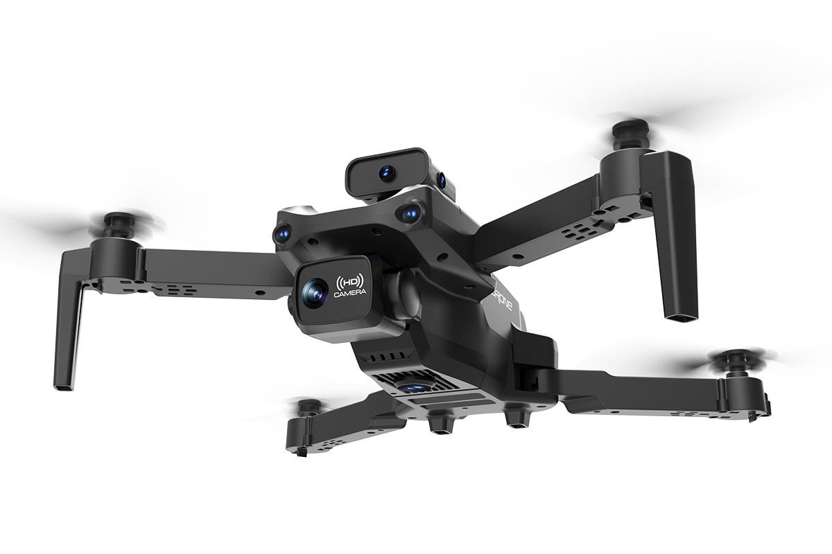 Kogan 4K Camera Drone with Obstacle Avoidance & 2 Batteries at