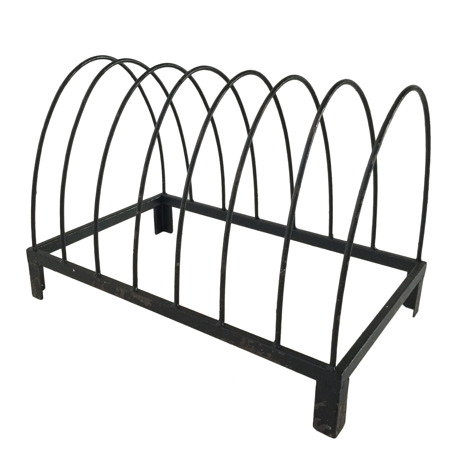 Oslo Enamel Plate Rack Black at Mighty Ape NZ