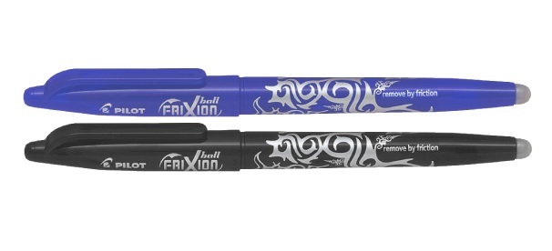 Pilot FriXion Capped Gel Pen Pkt2