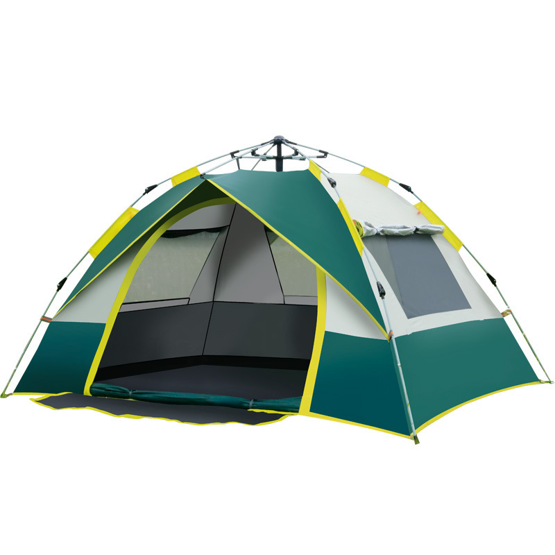 1-2 Person Instant Dome Camping Tent with 3 Windows image