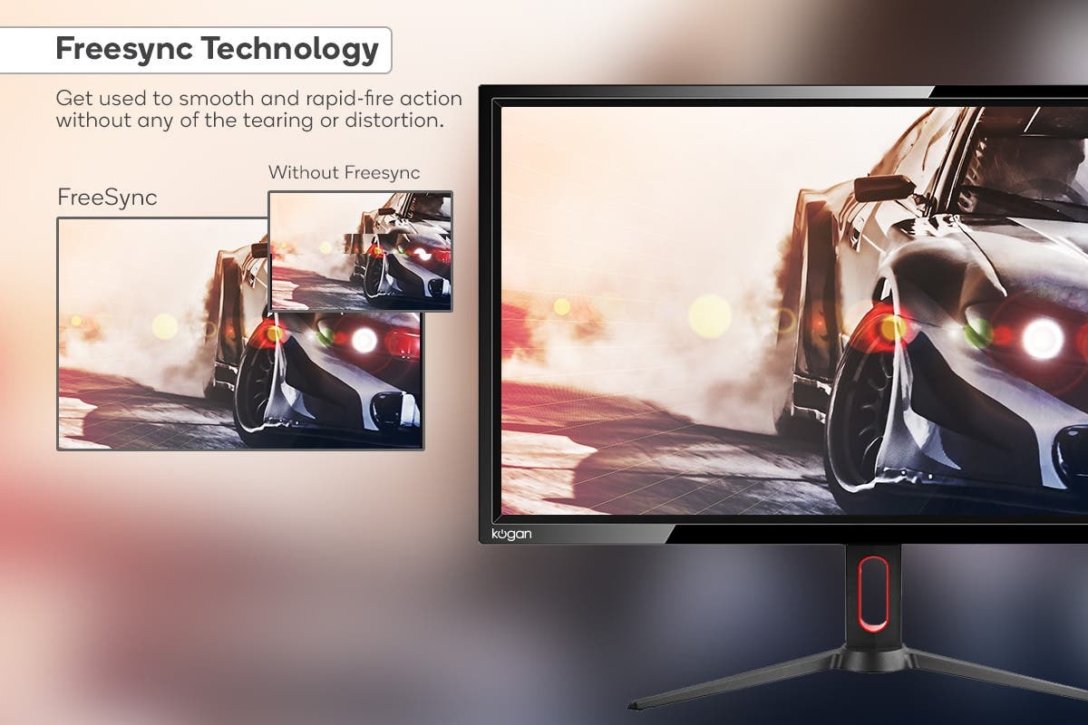 28" Kogan 4K 60Hz 1ms FreeSync Monitor image