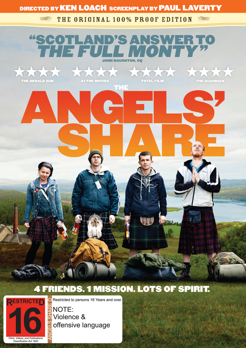 The Angels' Share on DVD image