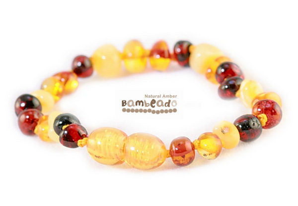 Bambeado Amber Bracelet Baby Bud - Mixed image