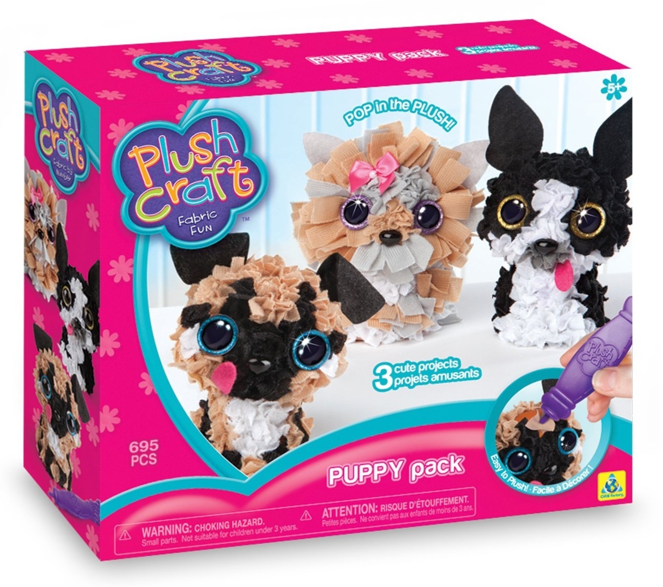 Buy PlushCraft 3D - Puppy Pack at Mighty Ape Australia