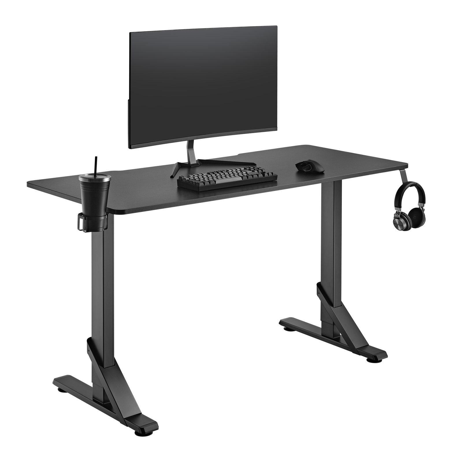 Gorilla Gaming Large Heavy Duty Height Adjustable Desk Buy Now at