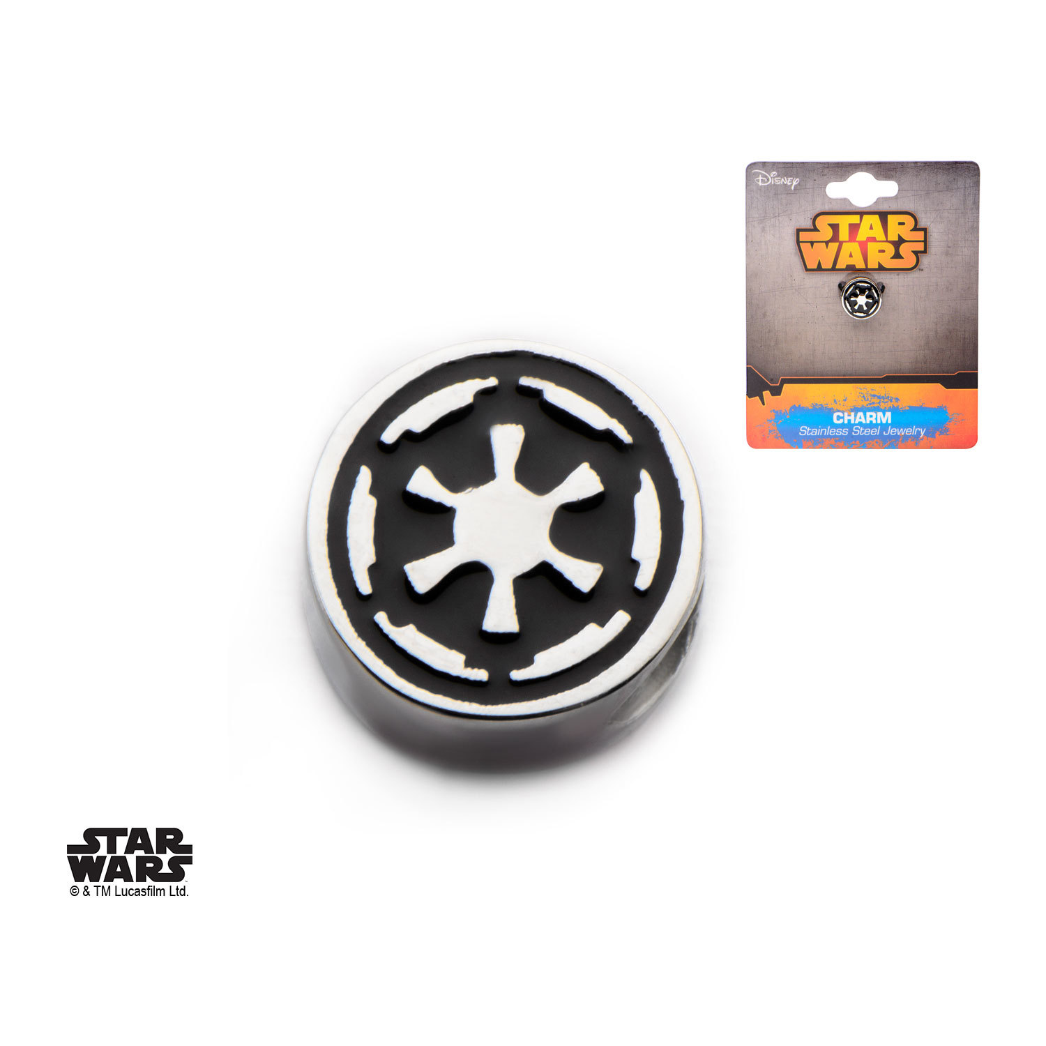 Star Wars Galactic Empire Symbol Bead Charm image