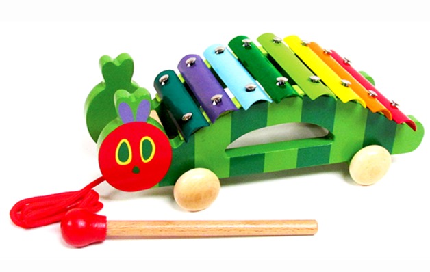 caterpillar xylophone