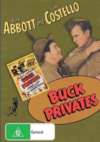 Abbott And Costello: Buck Privates on DVD