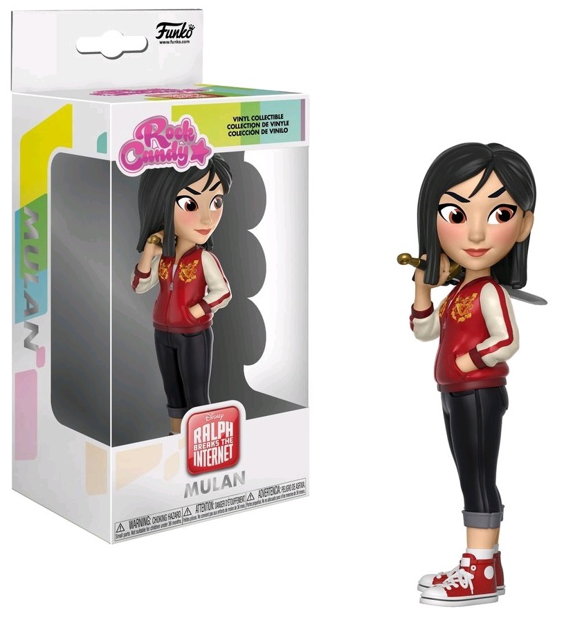 Disney - Comfy Mulan Rock Candy Vinyl Figure