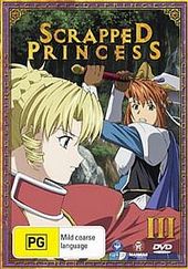 Scrapped Princess - Vol 3 Travelling Trouble on DVD Scrapped Princess - Vol 3 Travelling Trouble on DVD