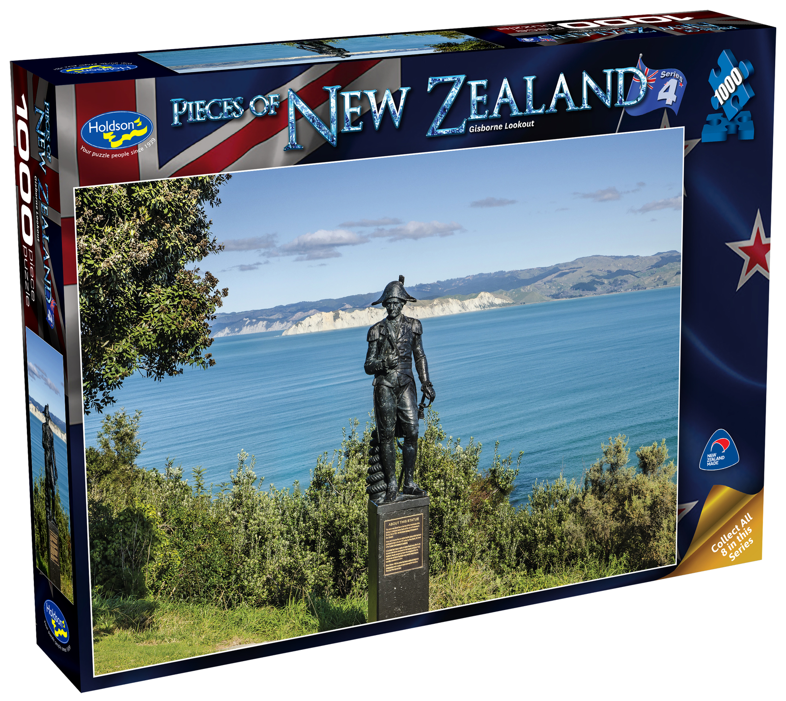 Holdson: Pieces of New Zealand - Series 4 - Gisborne Lookout - 1000 Piece Puzzle