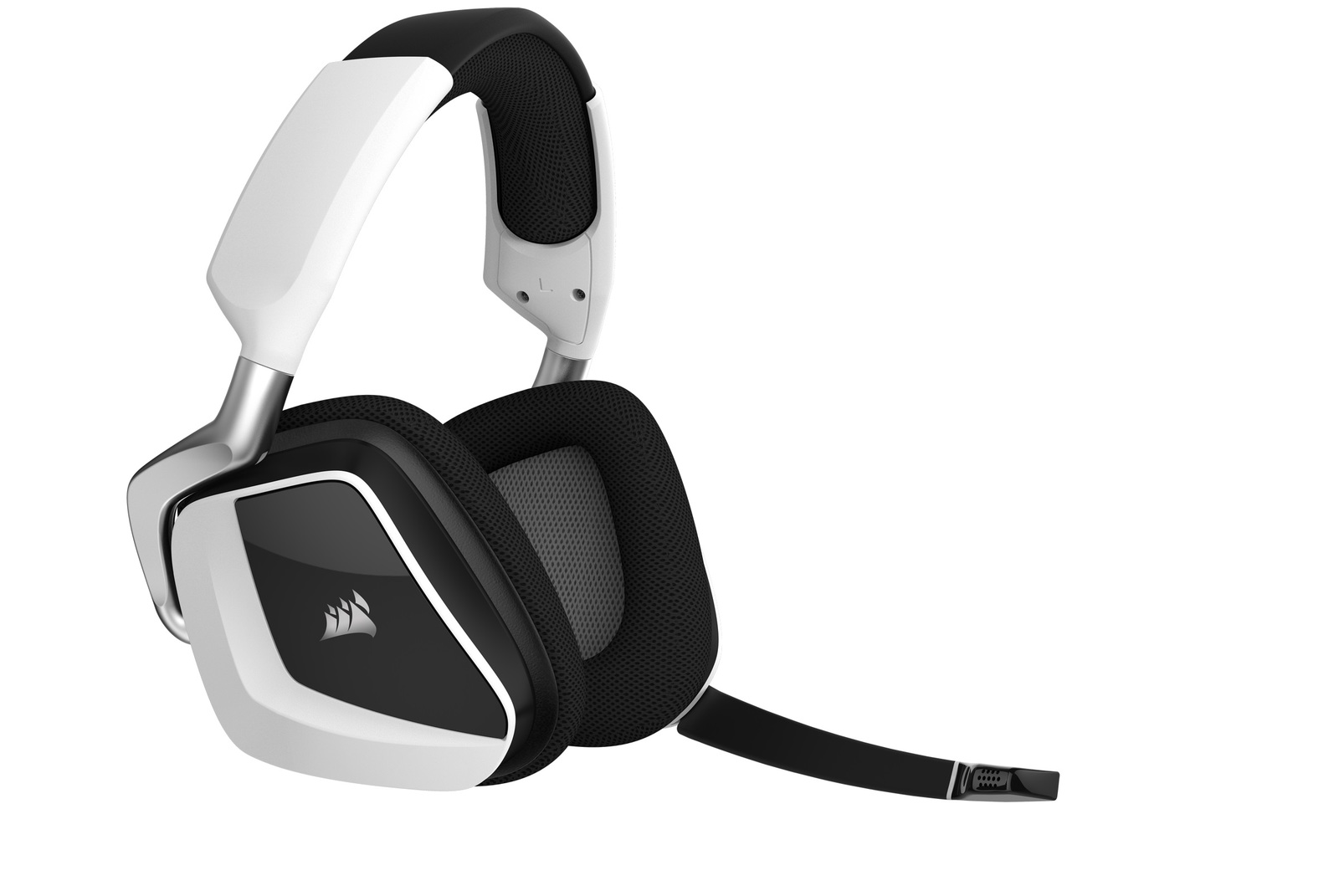 Corsair Void Elite RGB Wireless Gaming Headset (White) for PC, PS4 image